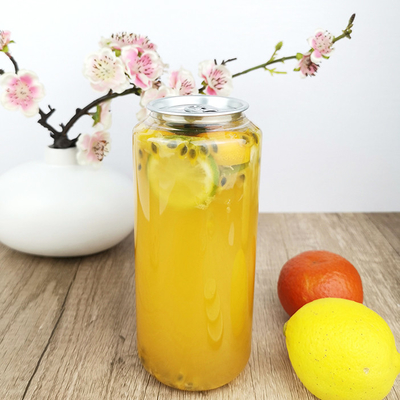 缶のふたが付いている飲料の食品等級700mlのゆとりのプラスティック容器のびん