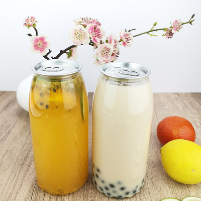 650mlは明確な食品等級を水差し急なふたが付いているプラスチックびんをかわいがる