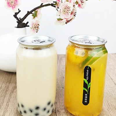 手製の飲料330mlのゆとりのプラスチック容易な開いた缶の円柱容器