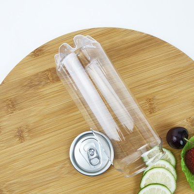 0.5リットルのプラスチック食品容器は缶のふたが付いている明確なプラスチック ペット容器を震動させる