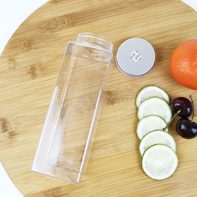 飲料のためのLeakproofプラスチック食糧正方形の貯蔵の缶はジュースに水をまく