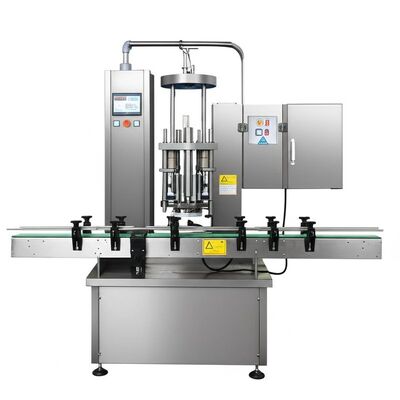 Emergency Stop Automatic Seamer Machine Capable of Sealing Jars at Speed 2s container Enhancing Packaging Efficiency