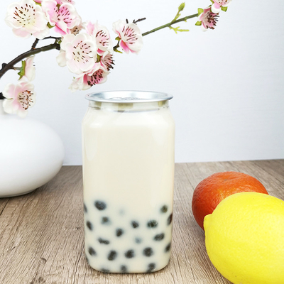 250ml容易な引きカバー明確な正方形のプラスチック ペットボトル ウォーターの飲料