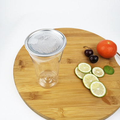 食品等級急なふたが付いている透明な400mlプラスチックPLAの水差し