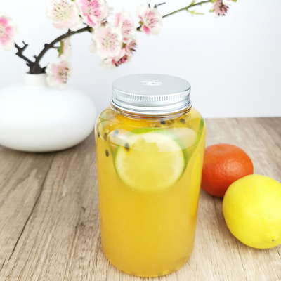 帽子が付いている飲料によって円形にされる600mlプラスチックねじ帽子の瓶