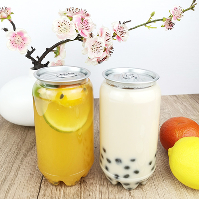 450ml円形ふたの食品等級が付いているプラスチックBPA自由なジュースのびん