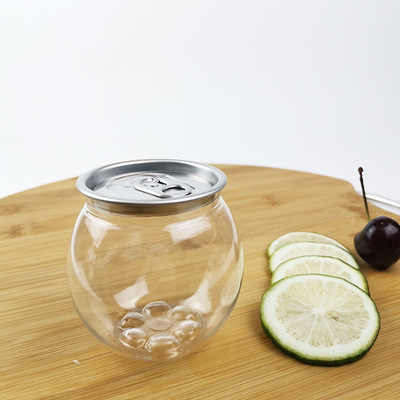 穀物の豆くだらないジャムのびんのための210ml PLAの水差し
