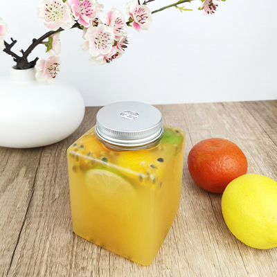 500ml プラスチックの使い捨て茶/ジュースボトル