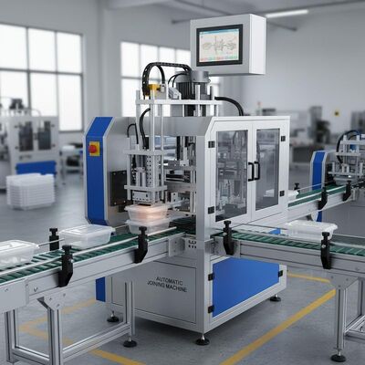 200360550mm 密封速度2sコンテナの自動結合機械 コンテナ組立ラインでのパフォーマンスを提供